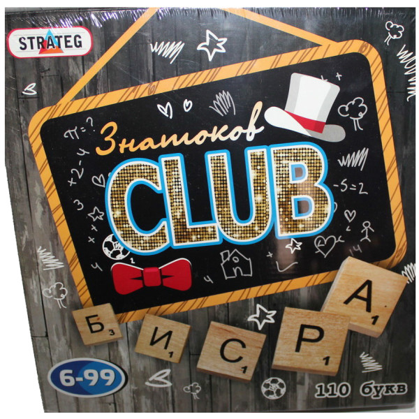 

Настольная игра Strateg Клуб Знатоков (703)