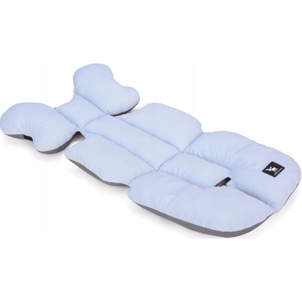 

Матрас в коляску Cottonmoose Air 828/122/99 velvet blue siatka szara (голубой (бархат))