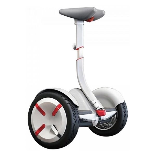 

Сигвей Mirobot mini Pro с Bluetooth колонкой, большими колёсами 10.5'' и зарядом до 30км хода Белый