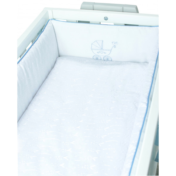 

Комплект постельного белья Veres Cradle blue 4 единицы (9200)