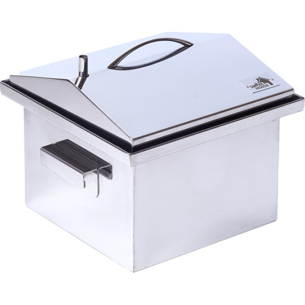 

Коптильня Smoke House горячего копчения 300x300x250 домик нержавеющая сталь