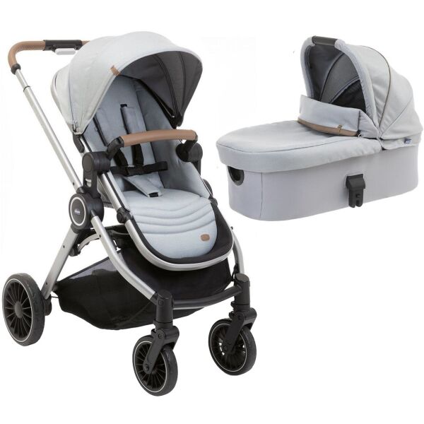 

Коляска 2 в 1 Chicco Best Friend Pro Light Серая (79866.30.04)