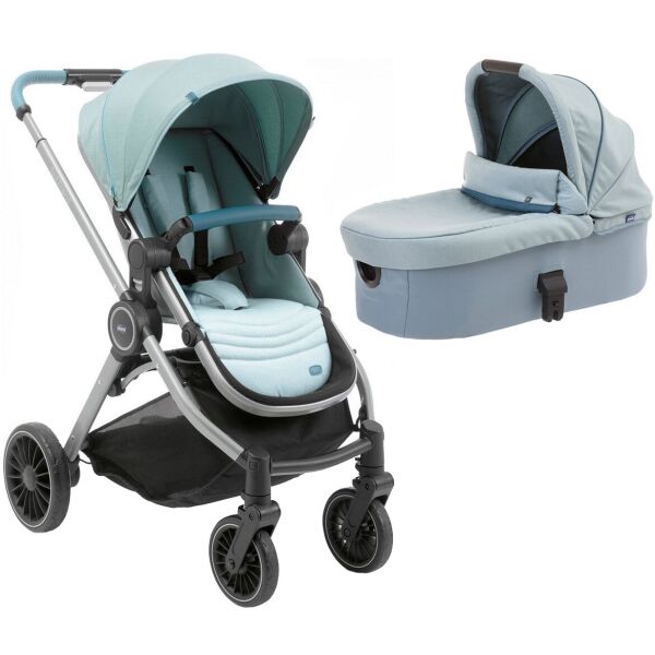 

Коляска 2 в 1 Chicco Best Friend Pro Light Голубая (79866.55.04)