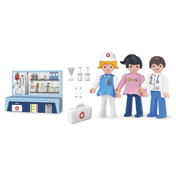 

Игровая фигурка Igracek Trio Доктор, медсестра и пациент (26212)