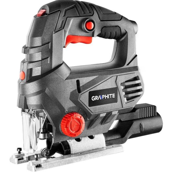 

Лобзик GRAPHITE 650Вт, число ходов 0-3100 ход/мин, кейс