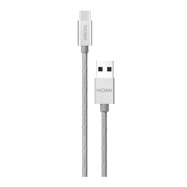 

Кабель Nomi DCM 30c USB Type-C 3м Silver