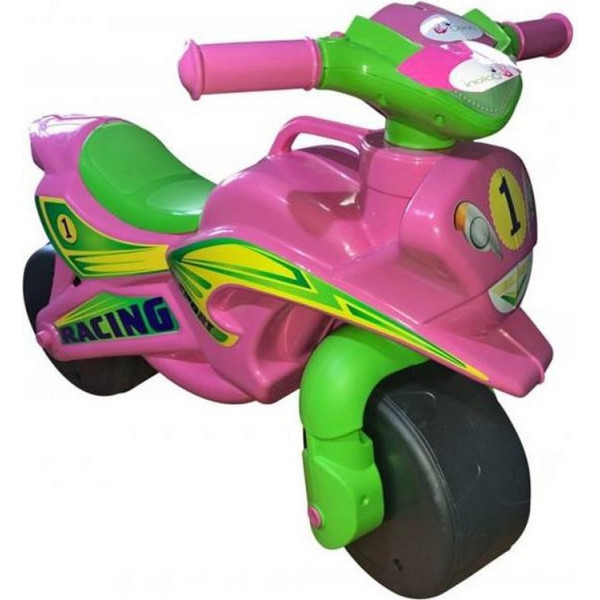 

Толокар Байк Doloni Toys без музыки Розовый (bc-fl-1033)