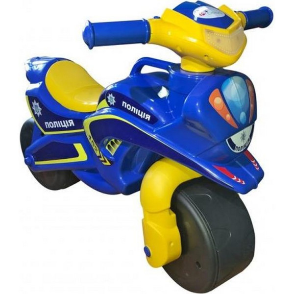 

Толокар Байк Doloni Toys без музыки Синий (bc-fl-1037)