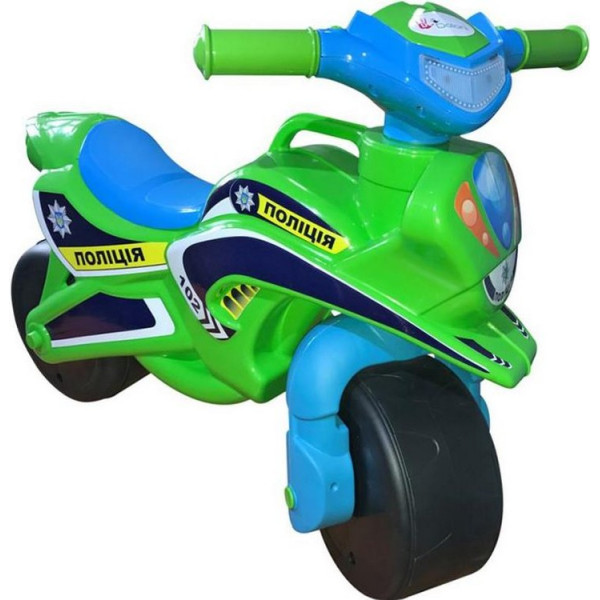 

Толокар Байк Doloni Toys музыкальный Зеленый/голубой (bc-fl-1042)
