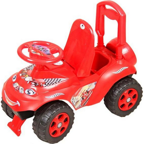 

Толокар Машинка Doloni Toys руль на русском языке Красный (bc-fl-1055)