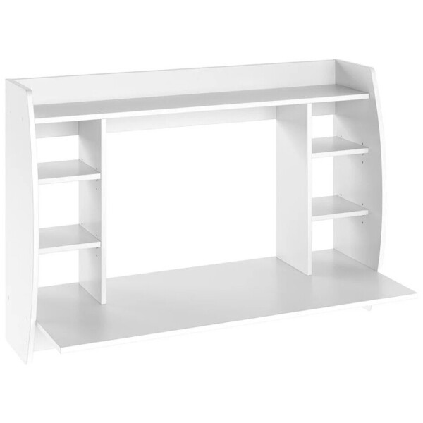 

Настенный письменный стол Vicco Max, стол-полка, 110x75, цвет белый