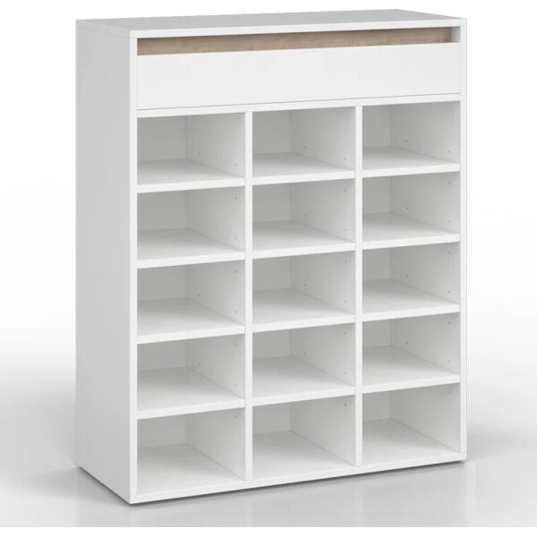 

Обувной шкаф Vicco Emma, обувной комод, 80x98, цвет белый