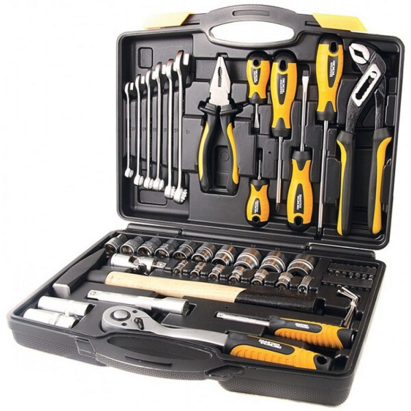 

Набор инструментов MasterTool CrV 1/4" и 1/2" 56 предметов (78-5156)