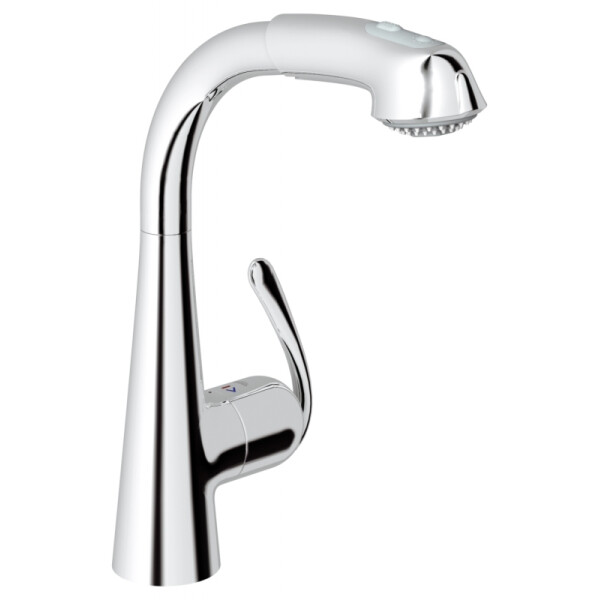 

Смеситель для кухни Grohe EX Zedra с выдвижным изливом, 32553000