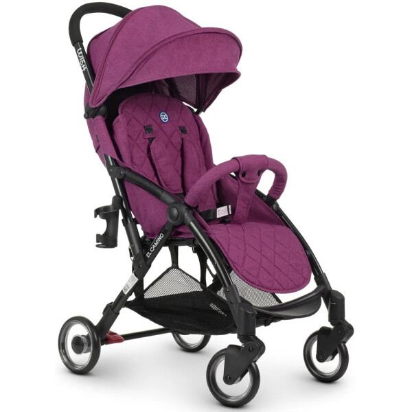 

Детская коляска прогулочная El Camino ME 1058 WISH Purple