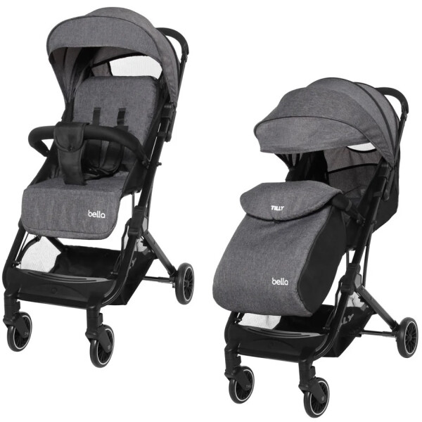 

Детская коляска прогулочная Tilly Bella T-163 Anchor Grey +дождевик
