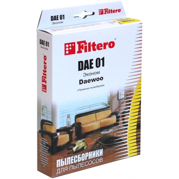 

Мешок для сбора пыли Пылесборник Эконом Filtero DAE01 (4)