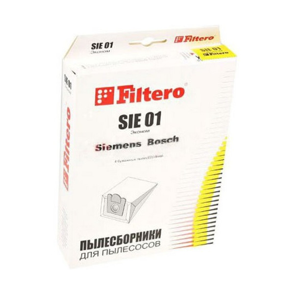 

Мешок для сбора пыли Пылесборник Эконом Filtero SIE01 (4)