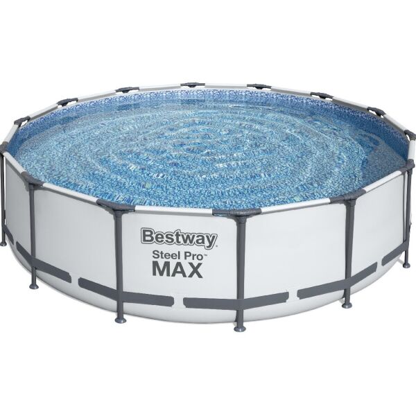 

Бассейн каркасный Bestway 427х107 см (56950) с картриджным фильтром, тентом и лестницей