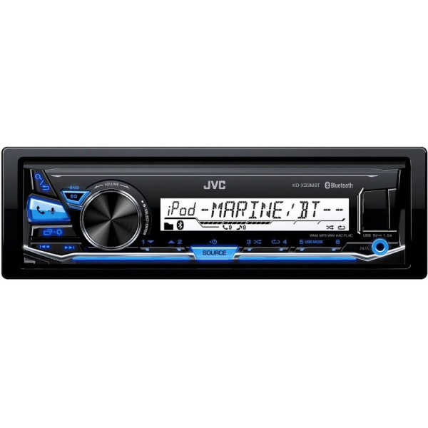 

Автомагнитола JVC KD-X33MBTE (без диска)