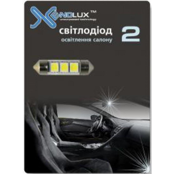 

Автолампа Xenolux T10-42-4SMD (2шт) белый