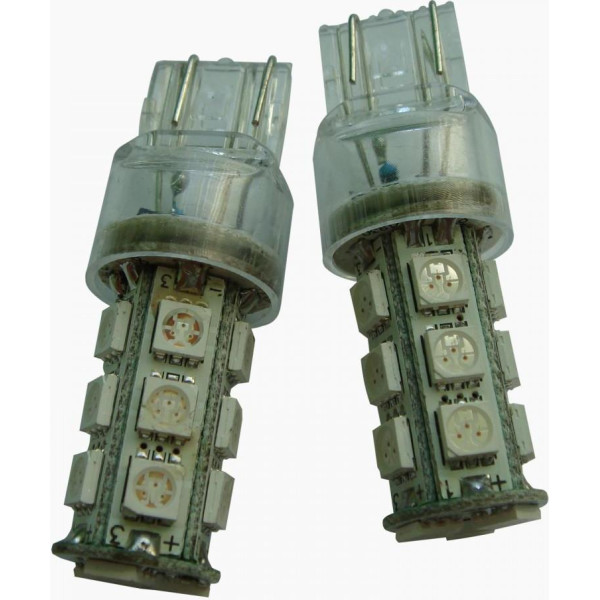 

Автолампа Vizant T20-18 (2шт) красный