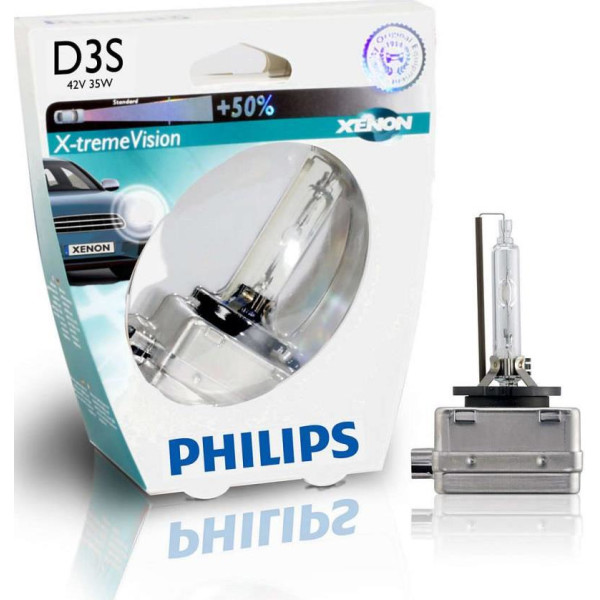 

Ксенон Philips X-treme Vision D3S 35W 4300K 42403XV C1