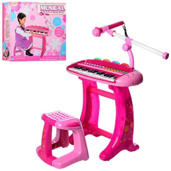 

Синтезатор Bambi HK-8020C-2 Розовый
