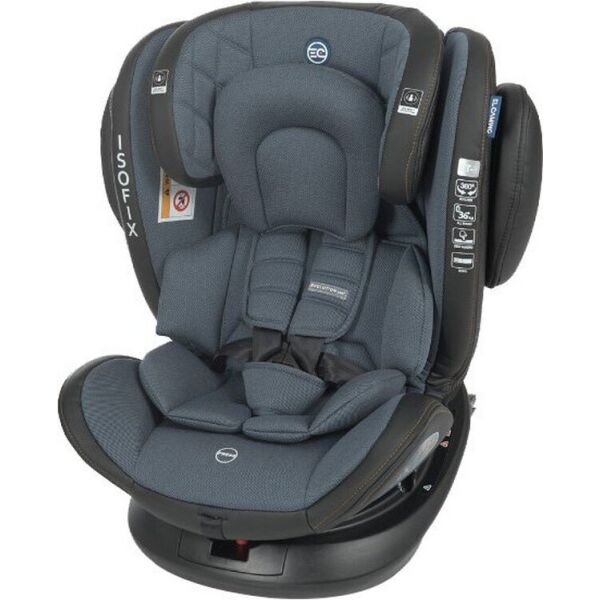 

Автокресло El Camino (0-36кг) ME 1045 EVOLUTION 360 ISOFIX (denim blue) (24652)