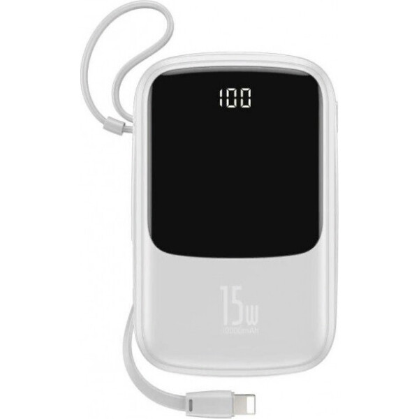 

Baseus Q pow Digital Display 3A 10000mAh White (PPQD-A02)