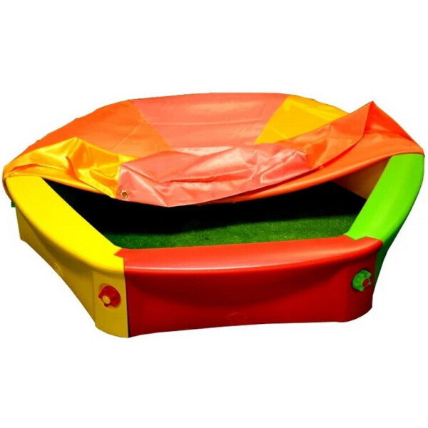 

Песочница Mochtoys с накрытием и дном