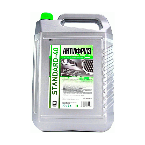 

Антифриз ДК Standard -40 зеленый 10/8.2 кг