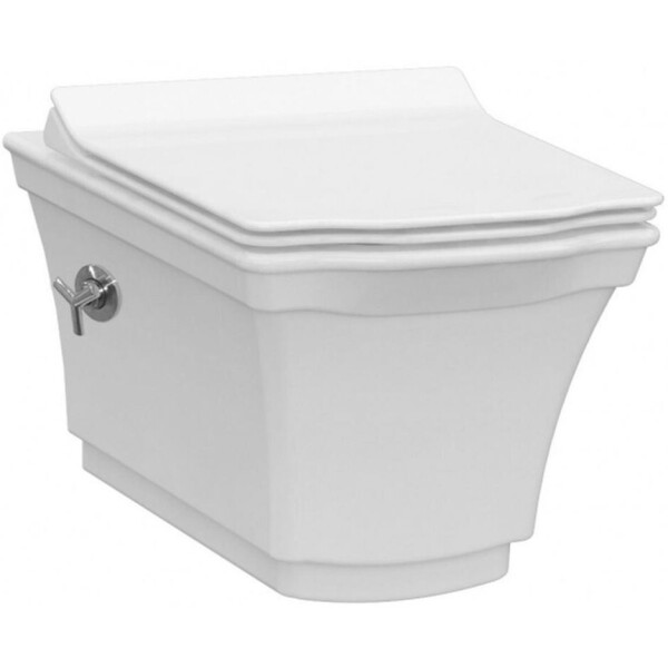 

Унитаз с функцией биде Idevit Neo Classic Iderimless с сидением Soft Close SETK3304-0617-001-1-6000