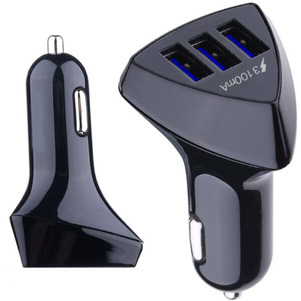 

Автомобильное зарядное устройство Hoco CC-300 3 USB 4.2A Black