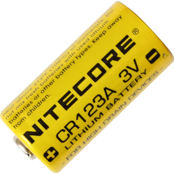 

Li-Ion CR123A / 16340 Nitecore 3V (1550mAh) 6-1074