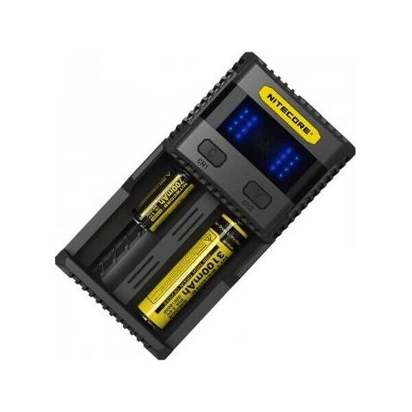 

Зарядное устройство Nitecore SC2 с LED дисплеем (0.5A, 1A, 2A, 3A) 6-1197