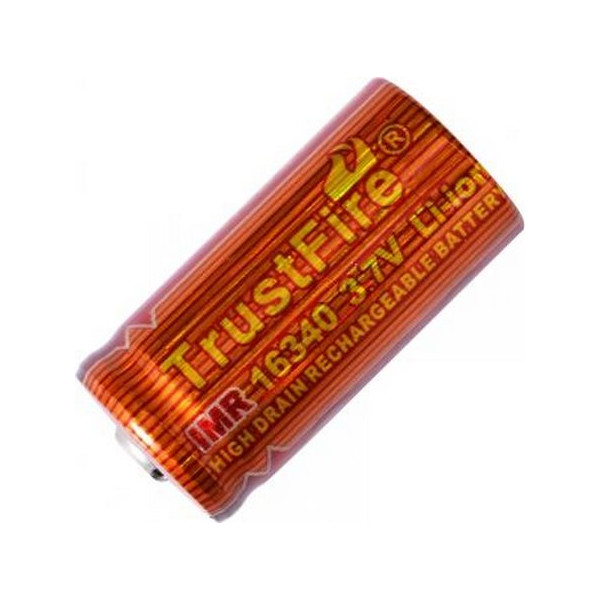 

литиевый Li-Ion IMR CR123A/16340 3.7V TrustFire (650mAh) 8-1153