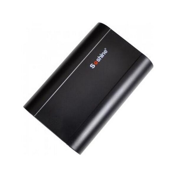 

Зарядное устройство 2в1 + Power Bank 2в1 Soshine E5 (1-3x18650), черный 11-1079