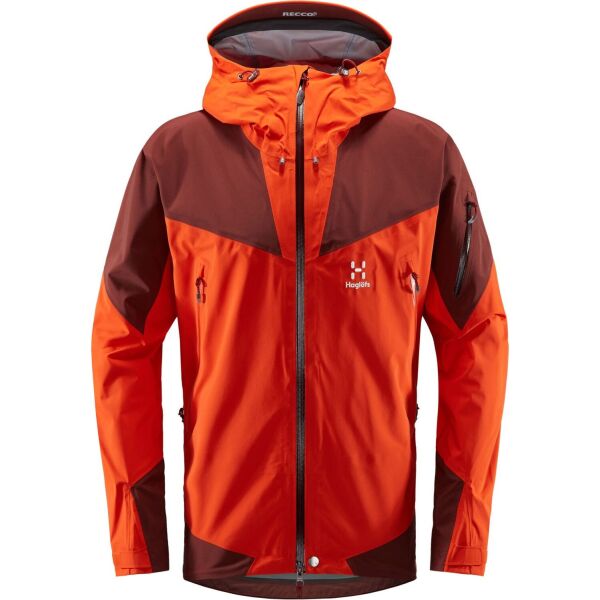 

Куртка Haglofs (604357) Roc Spire Jacket Men 2020 Habanero/Maroon Red M