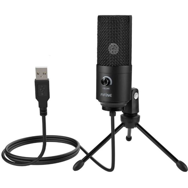 

Микрофон Fifine K669 USB конденсаторный Черный (1010-181-00)