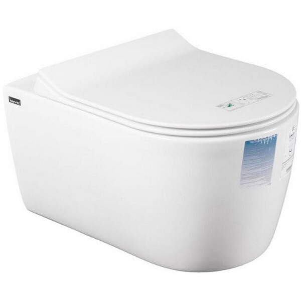 

Унитаз с функцией биде Idevit Alfa Iderimless c сидением Soft Close SETK3104-2615-001-1-6000