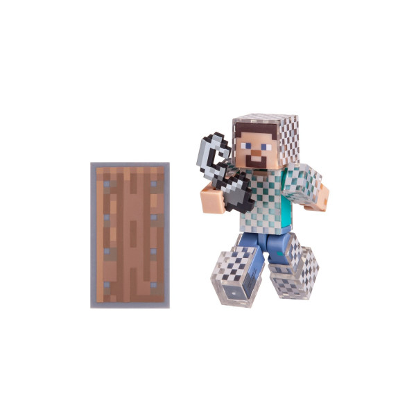 

Игровая фигурка Minecraft Steve in Chain Armor серия 4 (16493M)