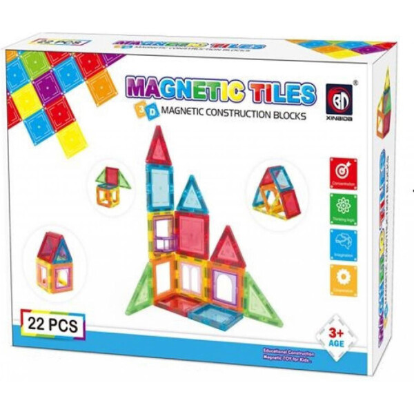 

Магнитный конструктор D Magnetic Tiles 9911
