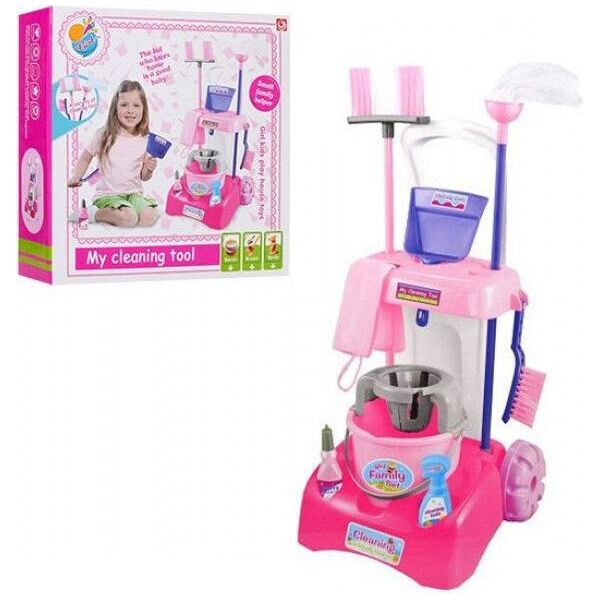 

Игровой набор для уборки Bambi 17005-06 (pink) (24720)