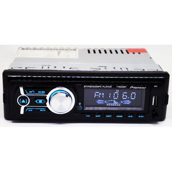 

Автомагнитола Pioneer 1784DBT Bluetooth - USB+RGB подсветка+FM+AUX+Пульт