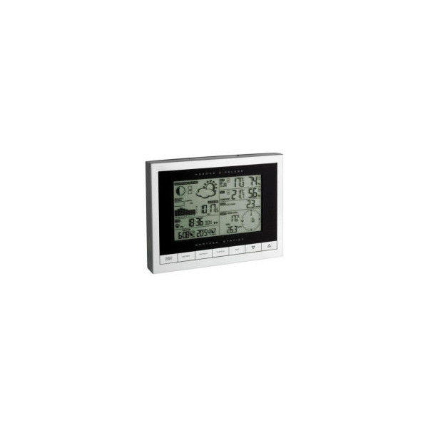 

Метеостанция TFA Sinus, подкл. к ПК, 136х185х62 мм 351095