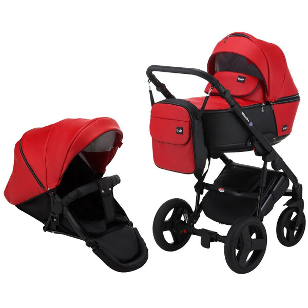 

Универсальная 2 в 1 Bair Mirello Plus кожа 100% MP-10/30 красный - черный