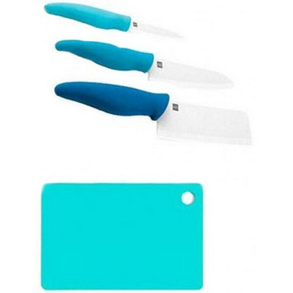 

Кухонный набор Xiaomi Fire Ceramic Knife Cutting Board Set Blue