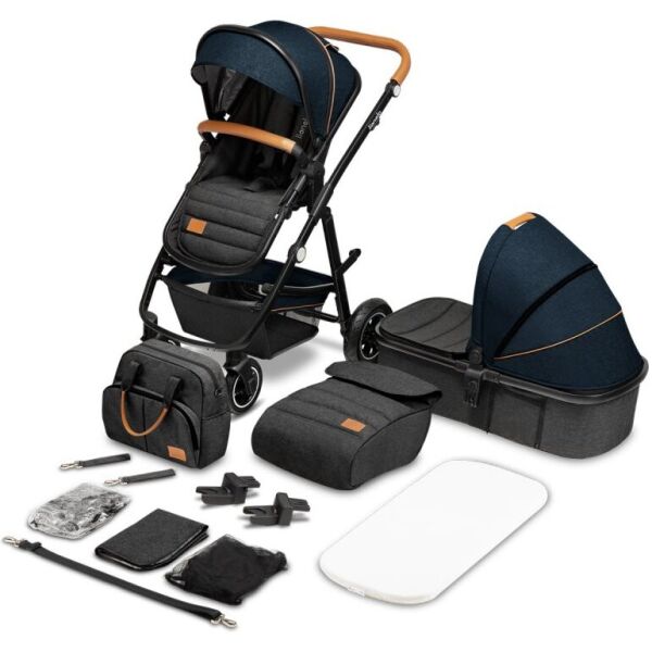 

Универсальная коляска 2 в 1 Lionelo AMBER BLUE NAVY