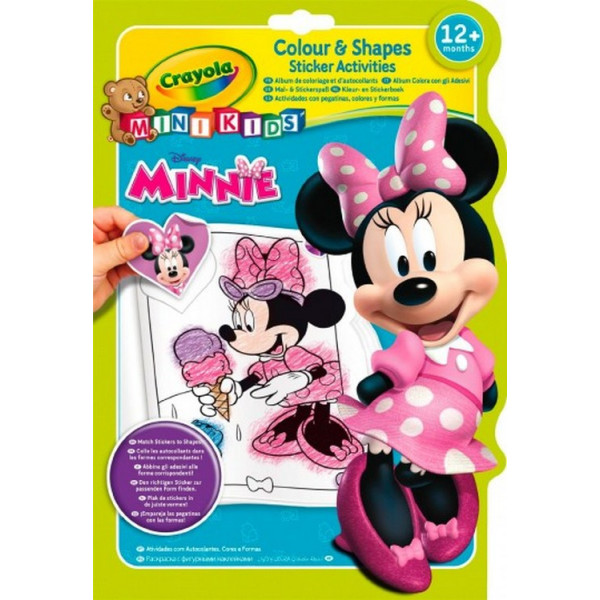 

Раскраска Crayola Mini Kids с наклейками Минни 32 страницы (81-1372)